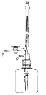 Repuestos para buretas “0” aut. Llenado interno con macho de PTFE (columna)